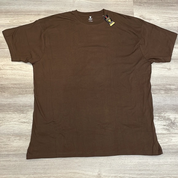 NWT - Urban Connection Brown Men's Short Sleeve Crew Neck T-Shirt Size 3XL - Picture 2 of 6